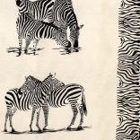 Zebra mintás ágyneműhuzat 140 x 200 cm + 70x 90 cm , flanel