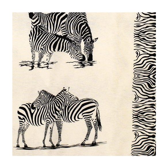 Zebra mintás ágyneműhuzat 140 x 200 cm + 70x 90 cm , flanel
